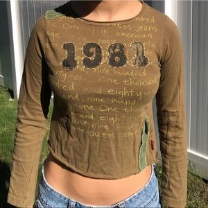 Guess long sleeve shirt
